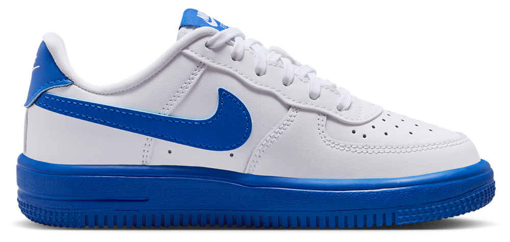 Nike Air Force 1 Low Lace - Boys' Preschool White/Game Royal product view