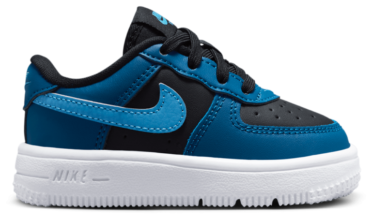 Nike Air Force 1 Low Lace - Boys' Toddler Dutch Blue/Court Blue/Black product view
