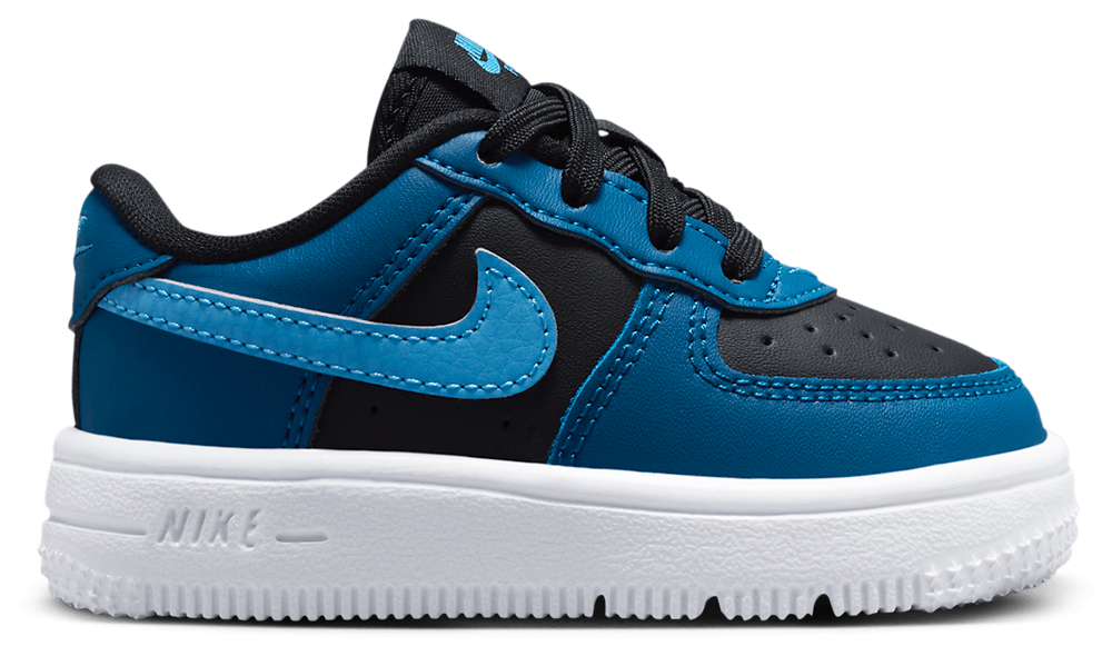 Nike Air Force 1 Low Lace - Boys' Toddler Dutch Blue/Court Blue/Black product view
