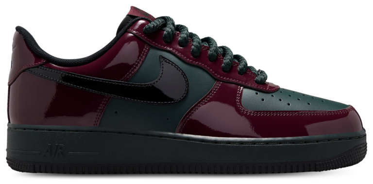 Nike Air Force 1 Low LE - Men's Black/Brown/Red product view