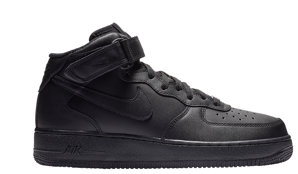 Nike Air Force 1 Mid '07 LE - Men's Black/Black product view