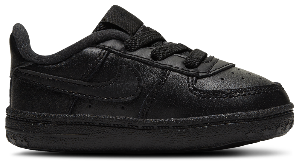 Nike Air Force One Crib - Boys' Infant Black/Black/Black product view