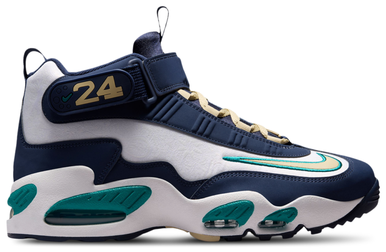 Nike Air Griffey Max 1 - Boys' Grade School Navy/Team Gold product view