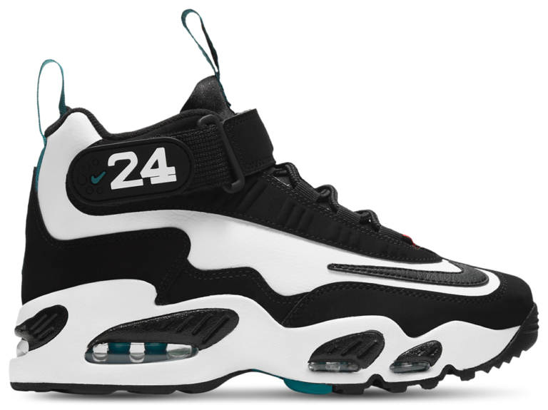 Nike Air Griffey Max 1 - Boys' Grade School White/Freshwater/Black product view