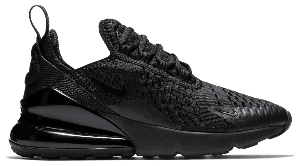 Nike Air Max 270 - Boys' Grade School Black/Black/Black product view