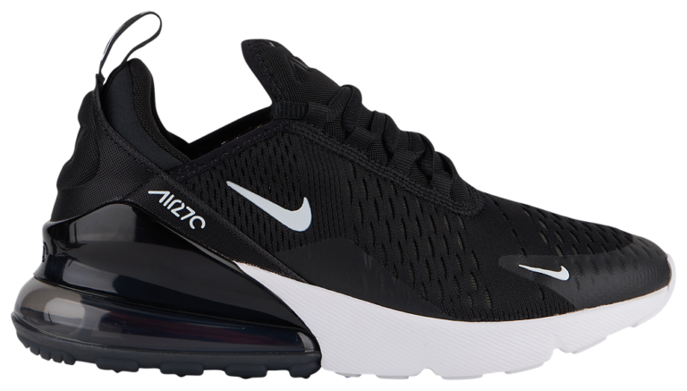 Nike Air Max 270 - Boys' Grade School Black/White/Anthracite product view