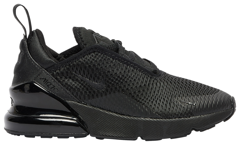 Nike Air Max 270 - Boys' Preschool Black/Black/Black product view