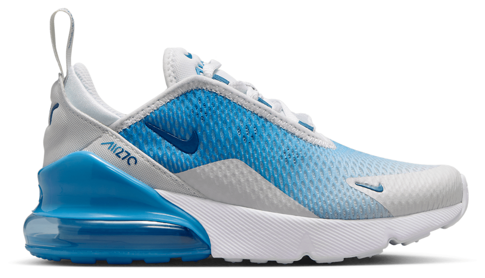 Nike Air Max 270 - Boys' Preschool Off White/Court Blue/Dutch Blue product view