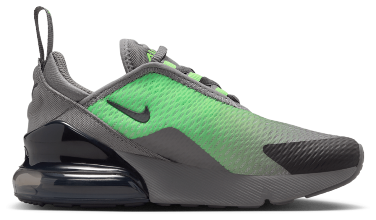 Nike Air Max 270 - Boys' Preschool Pencil Point/Anthracite/Lime Blast product view