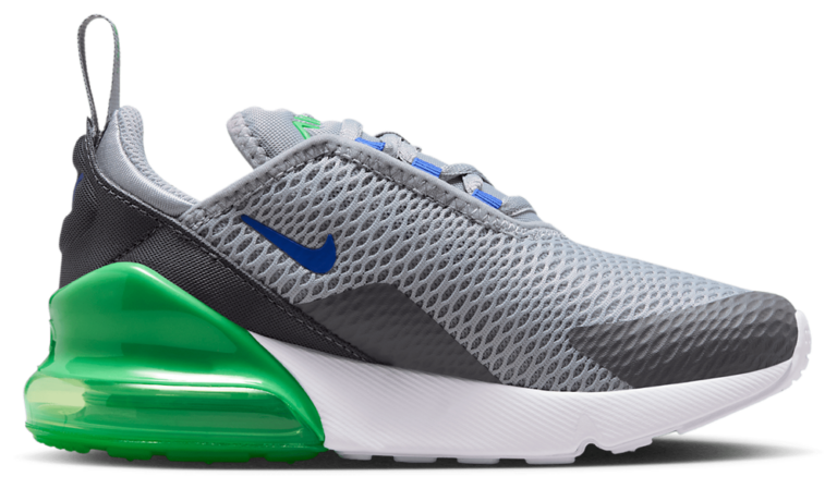 Nike Air Max 270 - Boys' Preschool Wolf Grey/Racer Blue/Smoke Grey product view