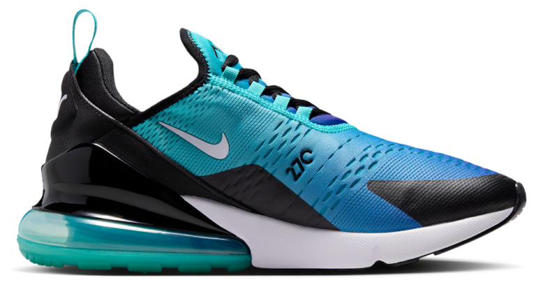 Nike Air Max 270 - Men's White/Dusty Cactus/Hyper Royal product view