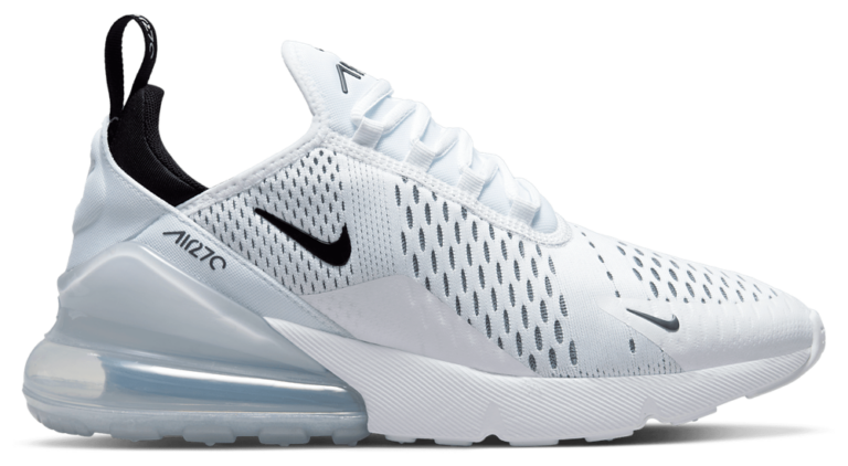 Nike Air Max 270 - Women's White/White/Black product view