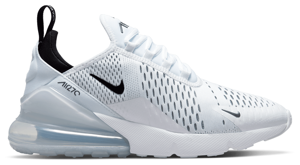 Nike Air Max 270 - Women's White/White/Black product view