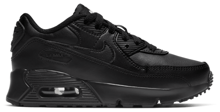 Nike Air Max 90 - Boys' Preschool Black/Black/Black product view