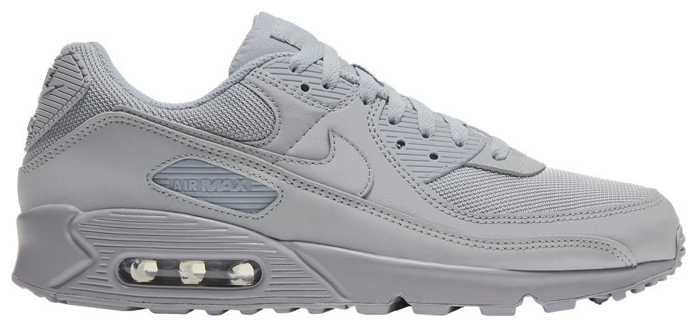 Nike Air Max 90 - Men's Black/Wolf Grey/Wolf Grey product view