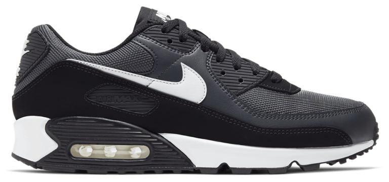 Nike Air Max 90 - Men's Iron Grey/Dark Smoke Grey/White product view
