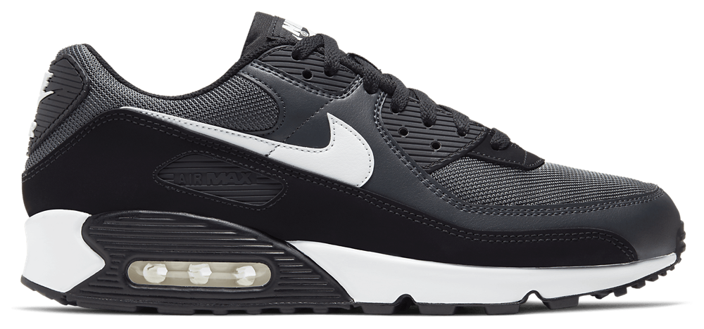 Nike Air Max 90 - Men's Iron Grey/Dark Smoke Grey/White product view