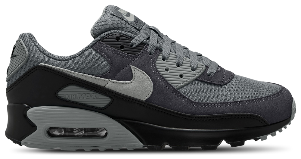 Nike Air Max 90 - Men's Smoke Grey/Black/Photon Dust product view