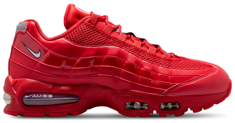 Nike Air Max 95 Big Bubble - Men's Black/White/University Red product view