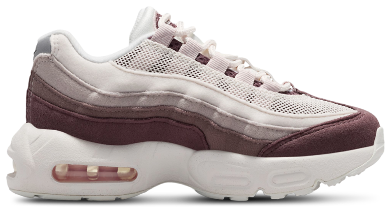 Nike Air Max 95 - Girls' Preschool Red Silt/Phantom product view