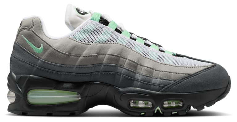 Nike Air Max 95 - Women's Black/Green/White product view