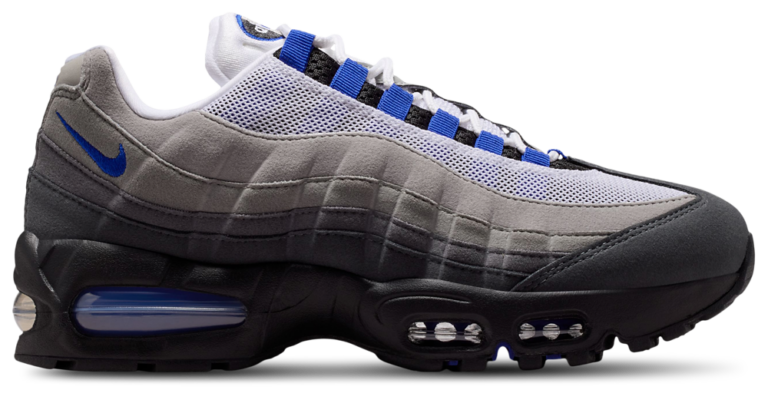 Nike Air Max 95 - Women's Black/Old Royal/White product view