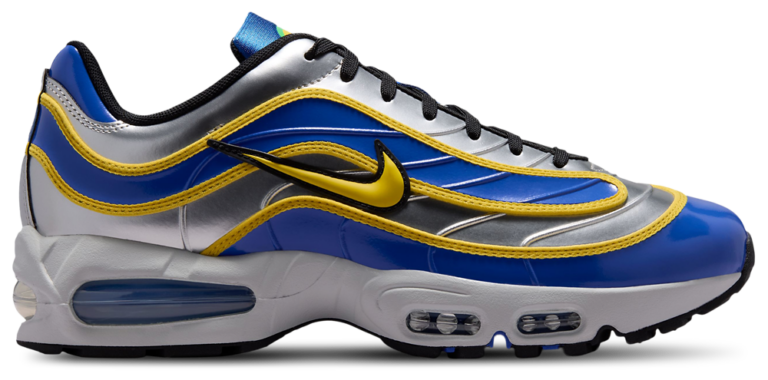 Nike Air Max Joga Bonito - Men's Silver/Yellow/Blue product view