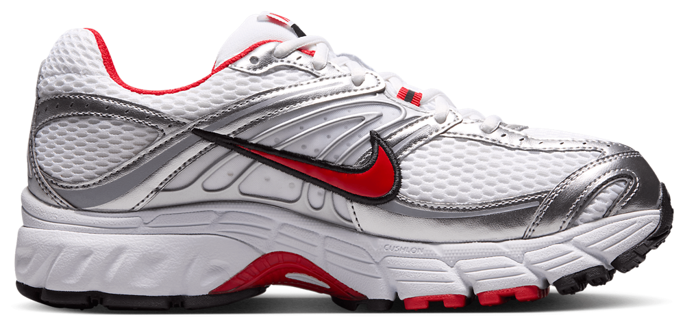 Nike Air Max Moto 2K - Women's White/Univ Red/Mtlc Silver product view