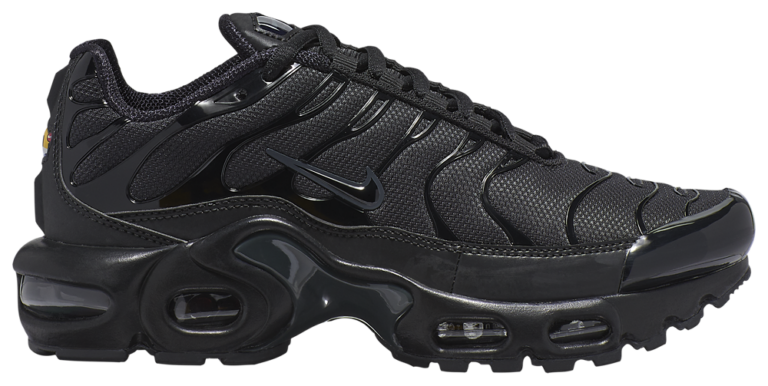 Nike Air Max Plus - Boys' Grade School Black/Black/Black product view