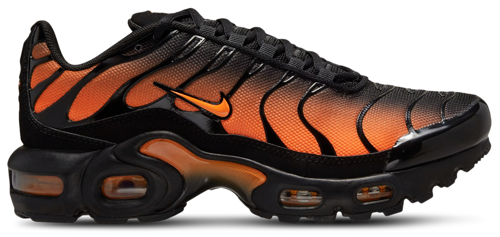 Nike Air Max Plus - Boys' Grade School Black/Total product view