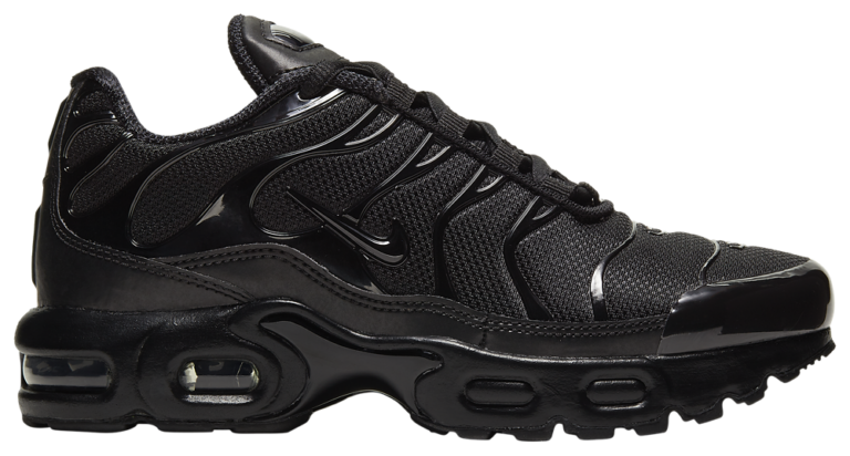 Nike Air Max Plus - Boys' Preschool Black/Black/Black product view
