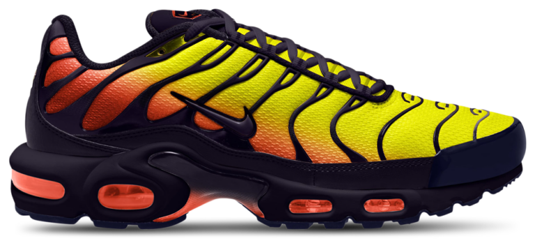 Nike Air Max Plus - Men's Blackened Blue/Lemon Venom product view