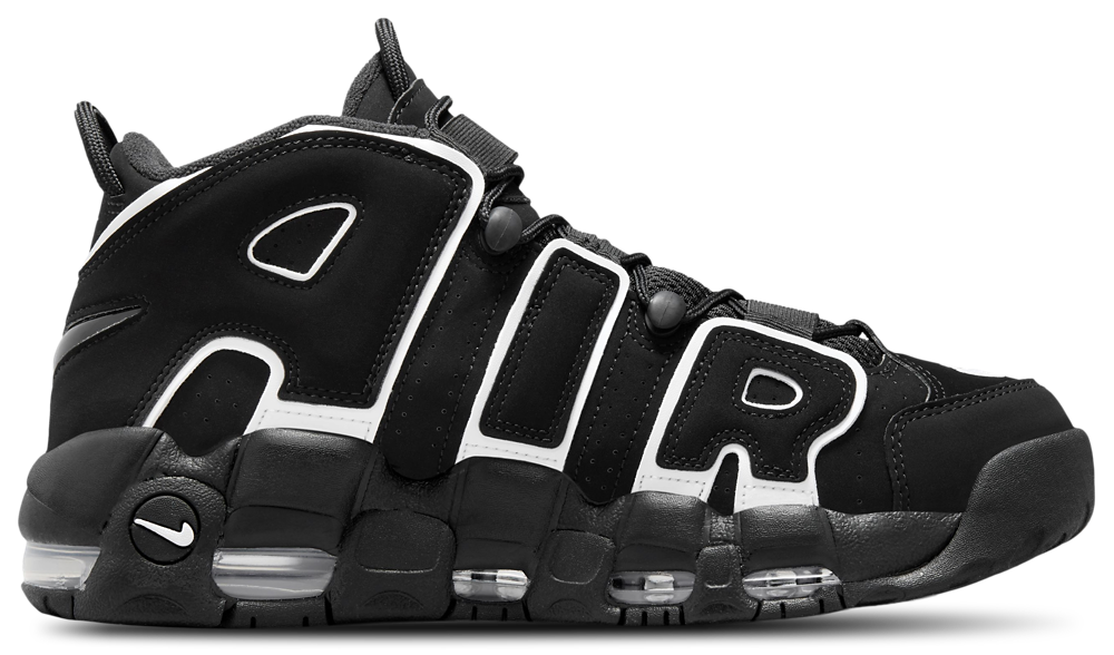 Nike Air More Uptempo '96 - Men's Black/White product view