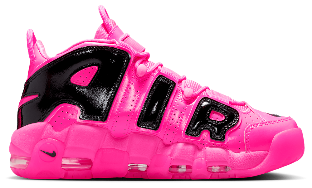 Nike Air More Uptempo SE NA7 - Women's Pink Blast/Pink Blast/Black product view