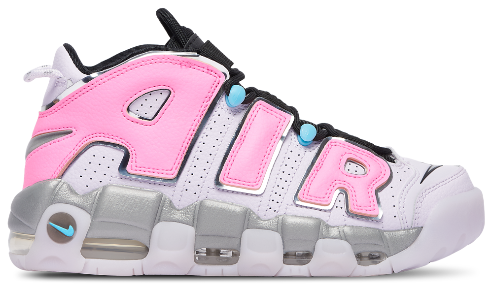 Nike Air More Uptempo - Women's Pink/Silver product view