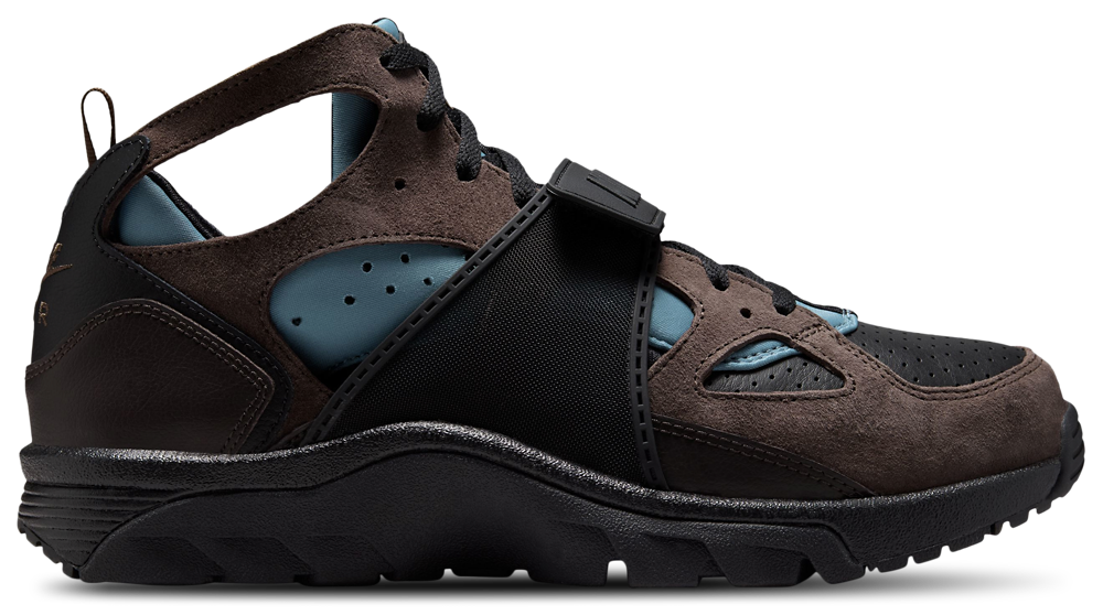 Nike Air Trainer Huarache - Men's Black/Baroque Brown/Smokey Blue product view