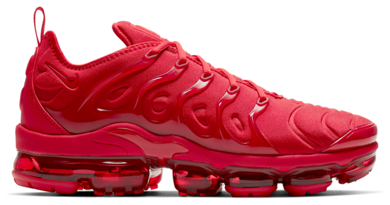Nike Air Vapormax Plus - Men's University Red/University Red/Red product view