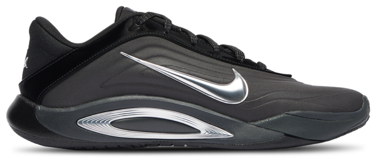 Nike A'One - Men's Black/Metallic Silver/Dark Smoke Grey product view