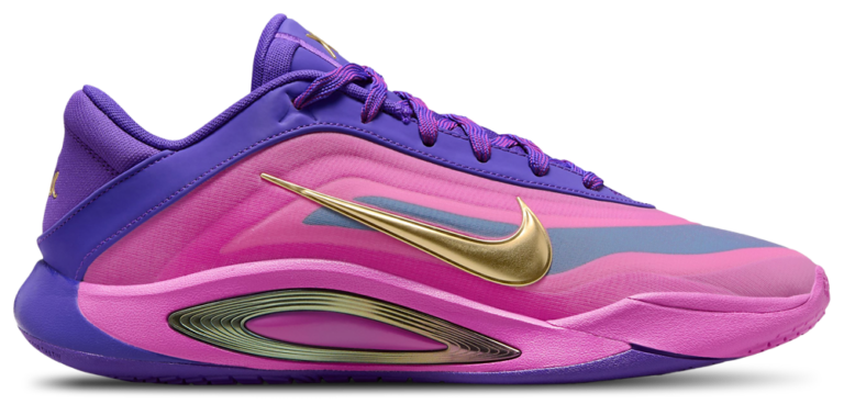 Nike A'One - Men's Hyper Violet/Metallic Gold/Purple product view