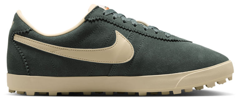 Nike Astrograbber Suede - Women's Camo Green/Sail/Muslin product view