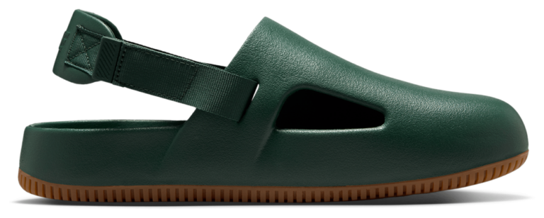 Nike Calm Mules - Men's Fir/Fir/Gum Med Brown product view