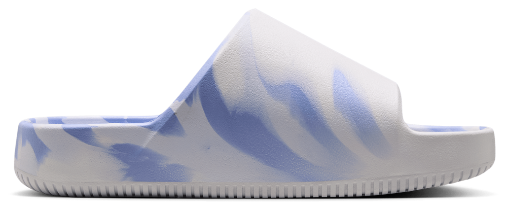 Nike Calm Slides 2.0 - Women's Summit White/Aluminum/Football Grey product view