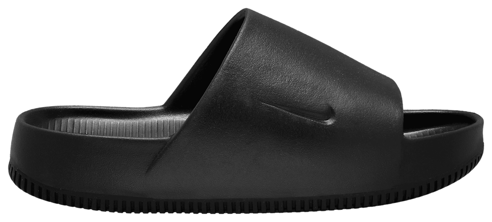 Nike Calm Slides - Men's Black/Black product view