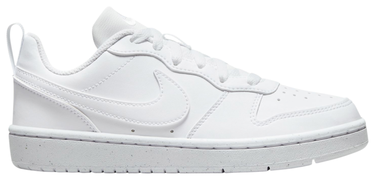 Nike Court Borough Low Recraft - Boys' Grade School White/White product view