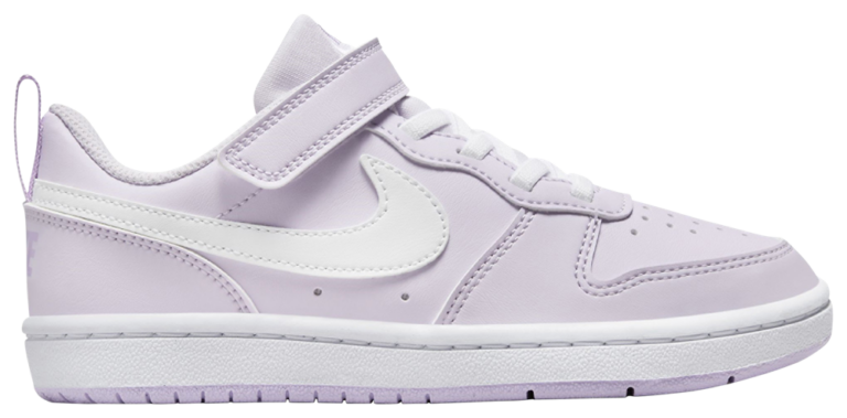 Nike Court Borough Low Recraft - Boys' Preschool Lilac Bloom/White/Barely Grape product view