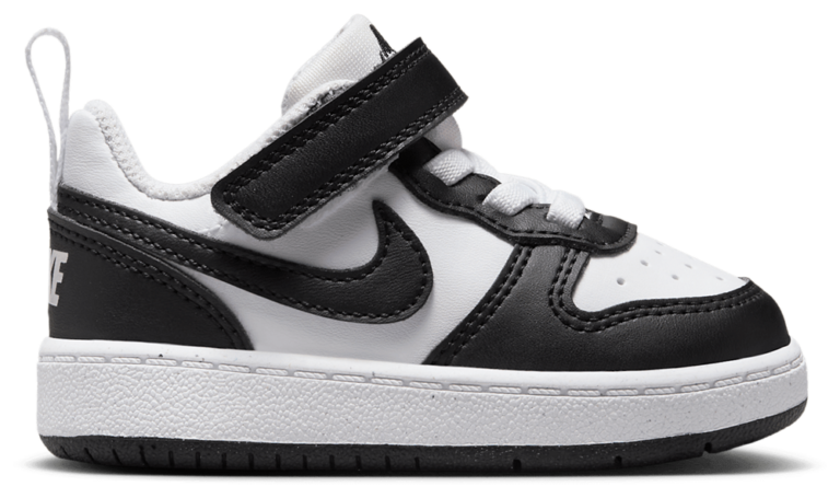 Nike Court Borough Low Recraft - Boys' Toddler White/Black product view