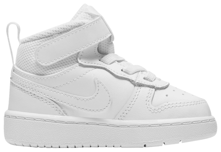 Nike Court Borough Mid 2 - Boys' Toddler White/White product view