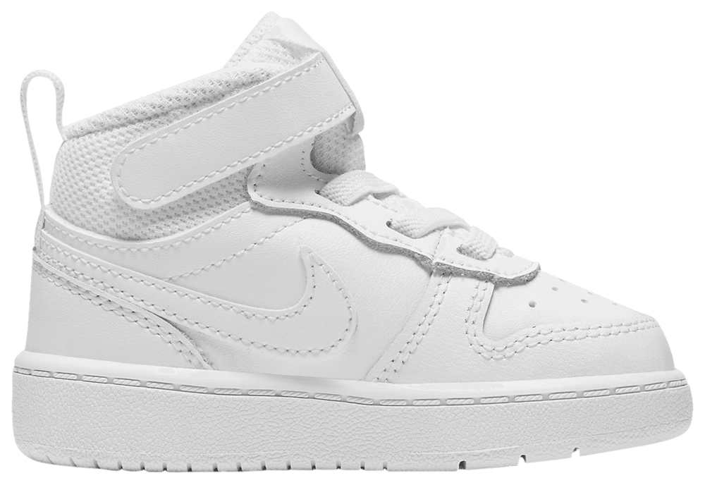 Nike Court Borough Mid 2 - Boys' Toddler White/White product view