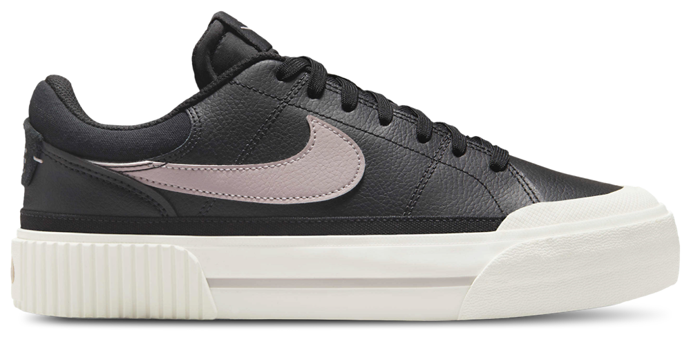 Nike Court Legacy Lift - Women's Black/Platinum Violet/Sail product view