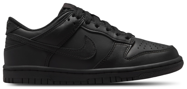 Nike Dunk Low - Boys' Grade School Black/Black product view